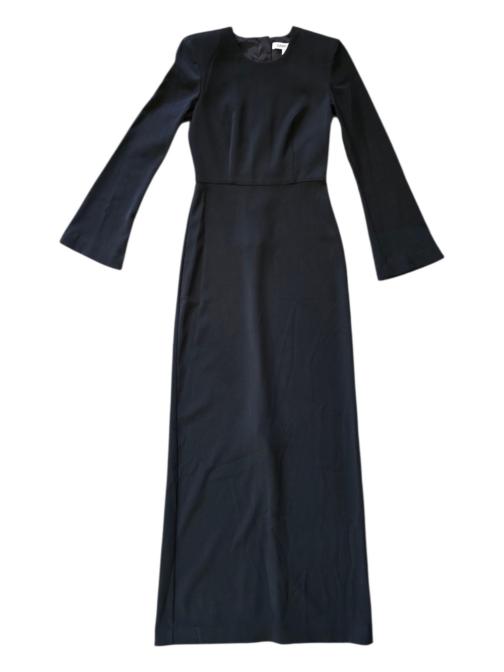 *RARE* Elizabeth and James Runway Black Long Sleeve Maxi Dress